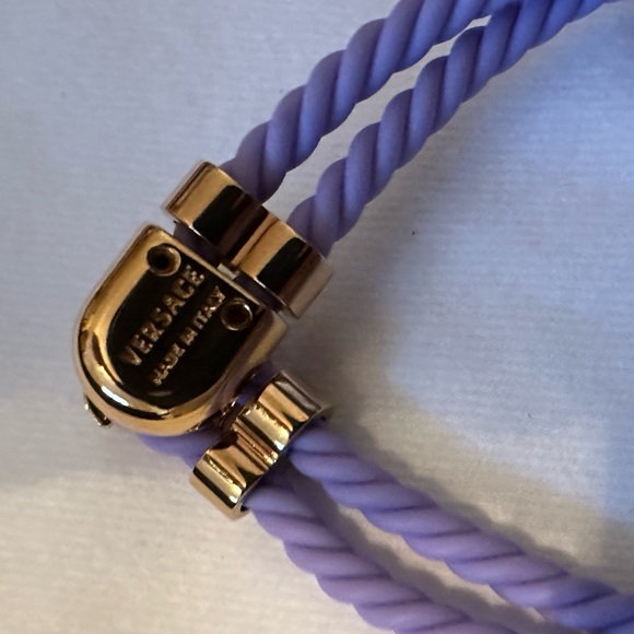 Versace Medusa braided bracelet NEW (AUTHENTIC) - Picture 6 of 16